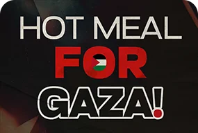 Hot Meal for Gaza!